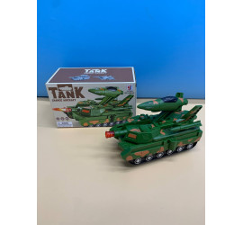 Игрушка трансформер Танк-самолет TANK 2в1 Box Green (72)
