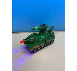 Игрушка трансформер Танк-самолет TANK 2в1 Box Green (72)