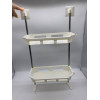 Полка туалетная для хранения 2-STOREY TOILET RACK 310x49x200 mm  (36)