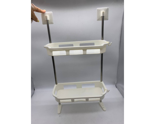 Полка туалетная для хранения 2-STOREY TOILET RACK 310x49x200 mm  (36)