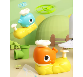 Детская игрушка летающая тарелка фризби Small Whale 9965A (36)