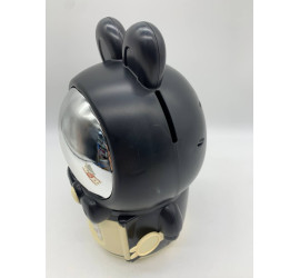 Копилка космонавт Space piggy bank BLACK (48)