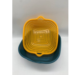 Пластиковый дуршлаг Sets of basket, №2 (21см) (100)