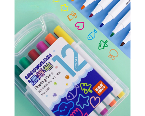 Волшебные маркеры для рисования на воде MARKERS FOR KIDS 12 PCS SETS (144)