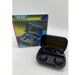 Беспроводные наушники M10 вкладыши с микрофоном для Андроид и IOS TWS (200)