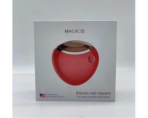 Электрическая машинка для стрижки ногтей Nail cutter Red (60)