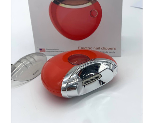 Электрическая машинка для стрижки ногтей Nail cutter Red (60)