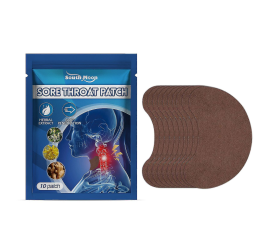 Пластырь травяной Sore Throat Patch для снятия боли в горле (1000)