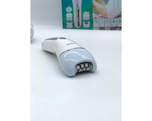 Эпилятор VGR V-733 аккумуляторный USB 6в1 Зелёный (24)