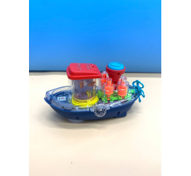 Музыкальная игрушка Кораблик с шестеренками Gear land ship YJ388-67 (96)