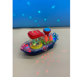Музыкальная игрушка Кораблик с шестеренками Gear land ship YJ388-67 (96)