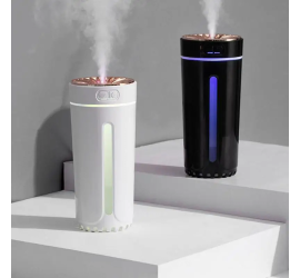 Беспроводной автомобильный увлажнитель воздуха USB Aroma WHITE (100)