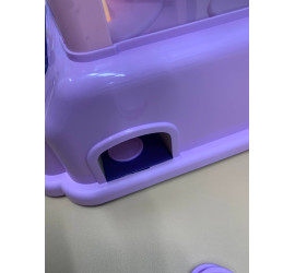 Детский игровой автомат с краном для ловли игрушек Claw Machine PINK (8)