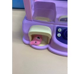 Детский игровой автомат с краном для ловли игрушек Claw Machine PINK (8)