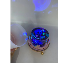 Проектор-ночник Модель5 карусель зайчиков 6 проекций Bluetooth+Пульт (24)