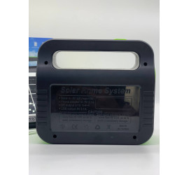 Солнечная зарядная станция LED фонарь COBA CB-999B с лампочками Power Bank (24)