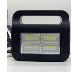 Солнечная зарядная станция LED фонарь COBA CB-999B с лампочками Power Bank (24)