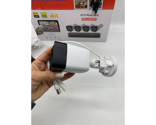 Комплект видеонаблюдения DVR  KIT 7004 4 камеры с регистратором (6)