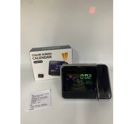 Настольные LED часы с проекцией Color Screen Calendar DS-8190 (60)