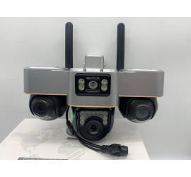 Поворотная погодозащитная 4G камера Модель1 V380 Pro V3.1 3 линзы 12мр (16)