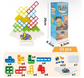 Настольная игра балансирующий тетрис Tetra Tower (96)