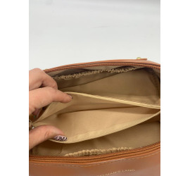 Вместительная дорожная косметичка MAKE UP BAG Brown (150)