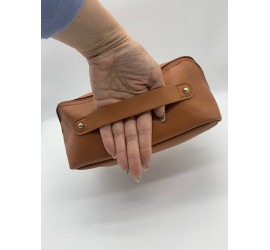 Вместительная дорожная косметичка MAKE UP BAG Brown (150)