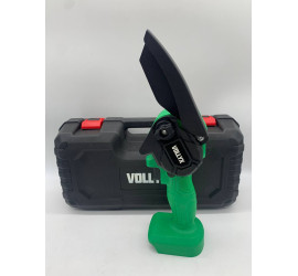 Пила аккумуляторная MINI VOLYYX 2in1 2 АКБ 2 шины ( 6+4 дюйма) 2 цепи GREEN (10)