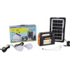 Солнечная зарядная станция + LED фонарь Junai JA-2007 с лампочками + Power Bank (20)