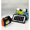 Солнечная зарядная станция + LED фонарь Junai JA-2007 с лампочками + Power Bank (20)