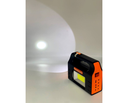 Солнечная зарядная станция + LED фонарь Junai JA-2007 с лампочками + Power Bank (20)