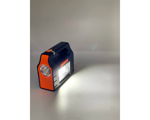 Солнечная зарядная станция + LED фонарь Junai JA-2007 с лампочками + Power Bank (20)