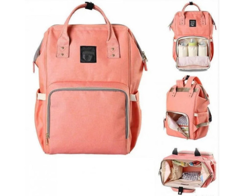 Сумка-рюкзак для мам Baby Bag, розовая (50)