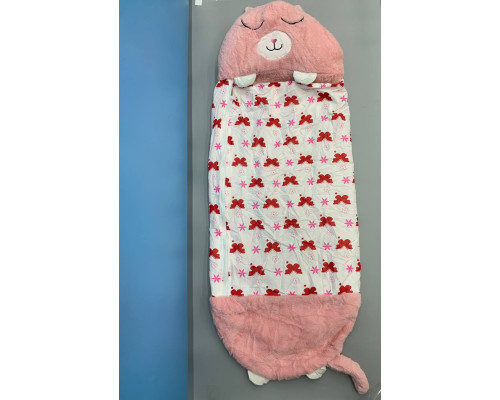 Детский спальный мешок-Подушка (130*50)  Baby sleeping bag Size S PINK (50)