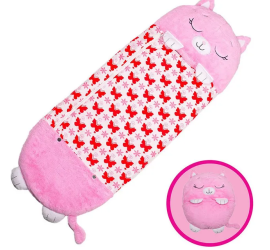 Детский спальный мешок-Подушка (130*50)  Baby sleeping bag Size S PINK (50)