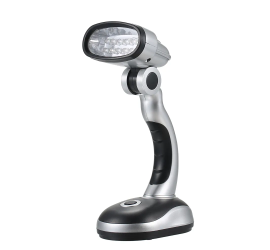 Светодиодная настольная лампа BL-888-12 12LED на БАТАРЕЙКАХ R6  (90)