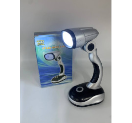 Светодиодная настольная лампа BL-888-12 12LED на БАТАРЕЙКАХ R6  (90)