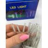 Гирлянда-штора светодиодная 160 LED 2х2 м USB с пультом ТЕПЛЫЙ (100)