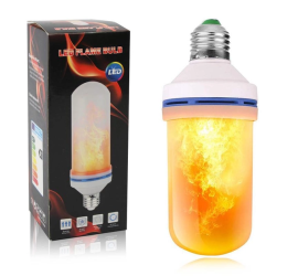 Лампа LED Flame Bulb А+ с эффектом пламени огня E27 (100)