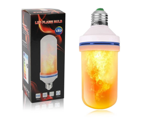 Лампа LED Flame Bulb А+ с эффектом пламени огня E27 (100)