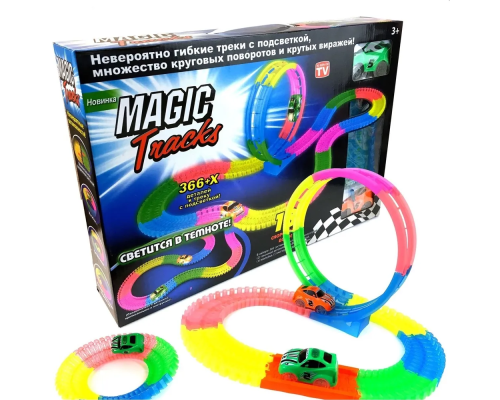 Трасса Magic Tracks 360, 2 гоночные машинки (20)