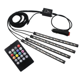 Декоративная RGB LED Light подсветка салона авто (50)