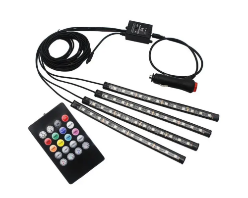 Декоративная RGB LED Light подсветка салона авто (50)