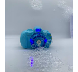 Генератор мыльных пузырей Фотоаппарат Bubble Camera (pink and blue) на батарейках (60)