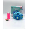 Генератор мыльных пузырей Фотоаппарат Bubble Camera (pink and blue) на батарейках (60)