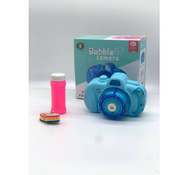 Генератор мыльных пузырей Фотоаппарат Bubble Camera (pink and blue) на батарейках (60)