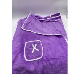 Полотенце-халат 2в1 180х80 PURPLE (100)