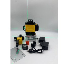 Лазерный уровень Laser Level в СУМКЕ с треногой 2АКБ Желтый (20)