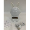 Детские часы с будильником Кролик Rabbit clock with LIGHT WHITE (60)
