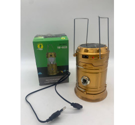 Аккумуляторный фонарь для кемпинга SH-5800T ЗОЛОТОЙ 1W+6LED (72)